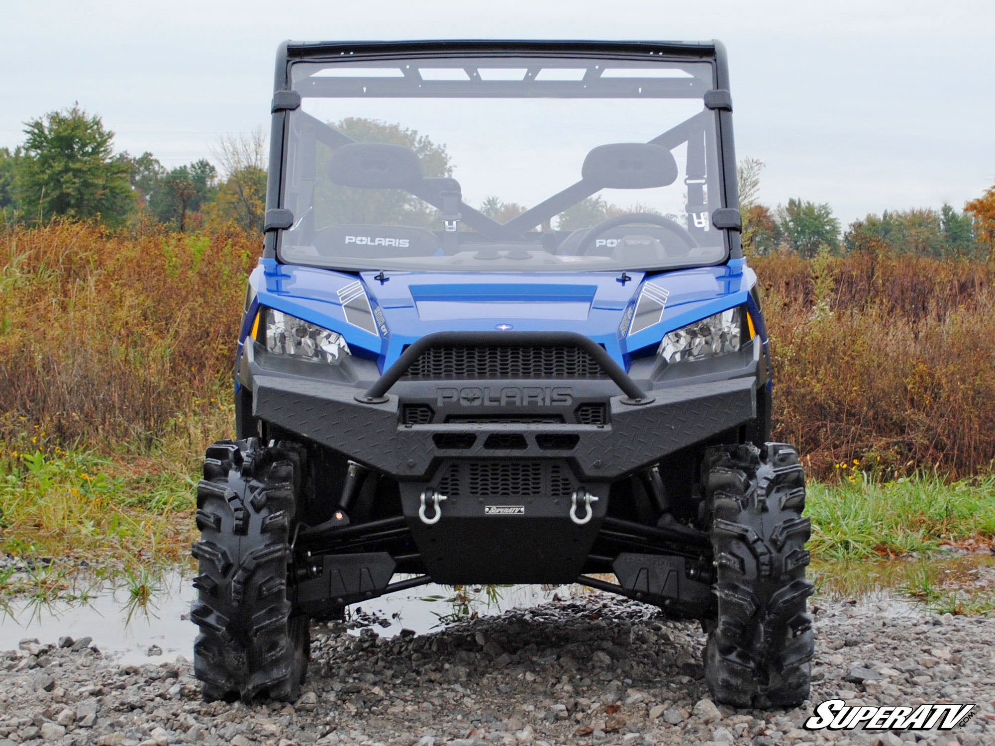 Polaris Ranger Fullsize 570/900 Scratch Resistant Full Windshield