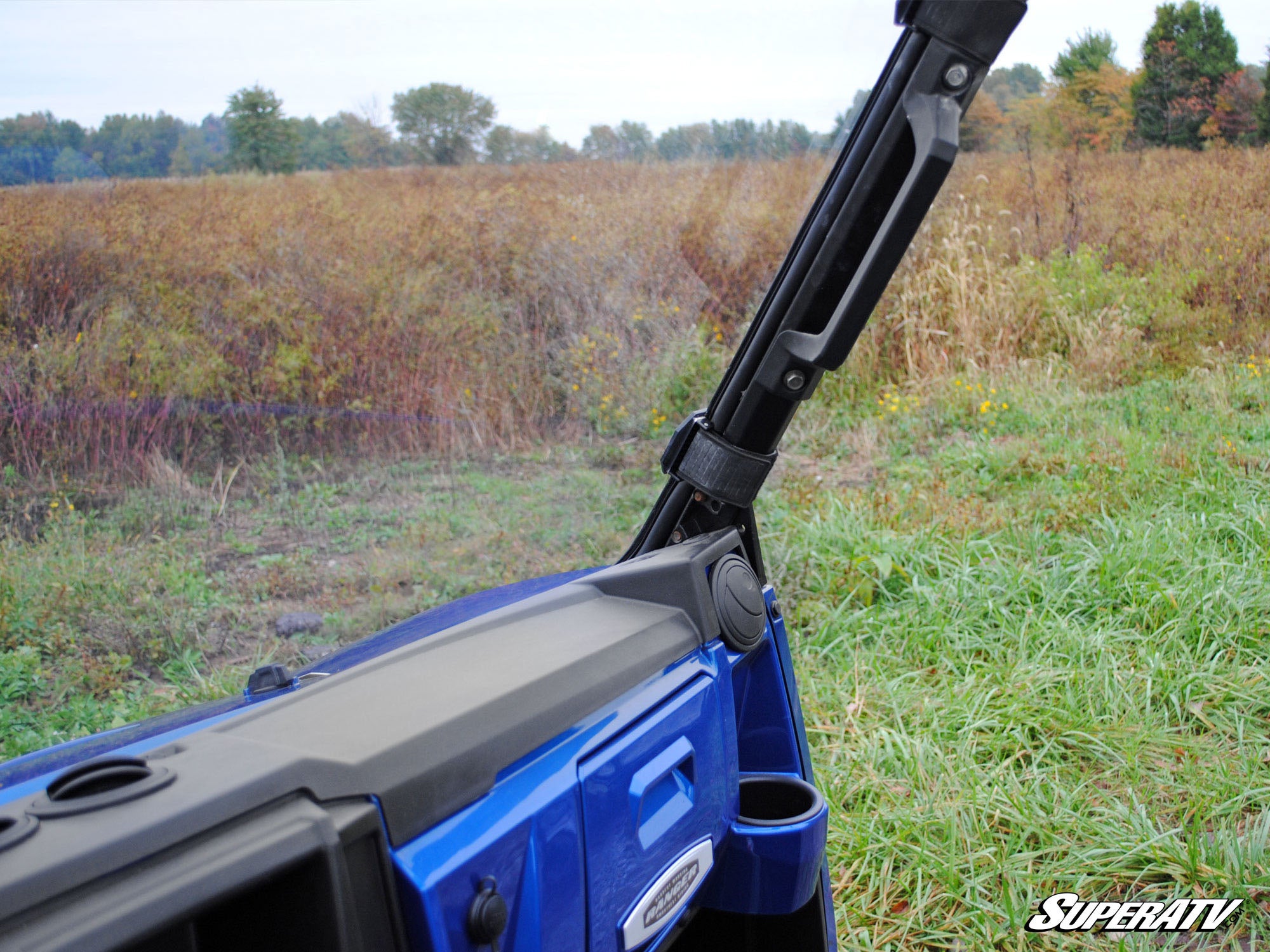 Polaris Ranger Fullsize 570/900 Scratch Resistant Full Windshield