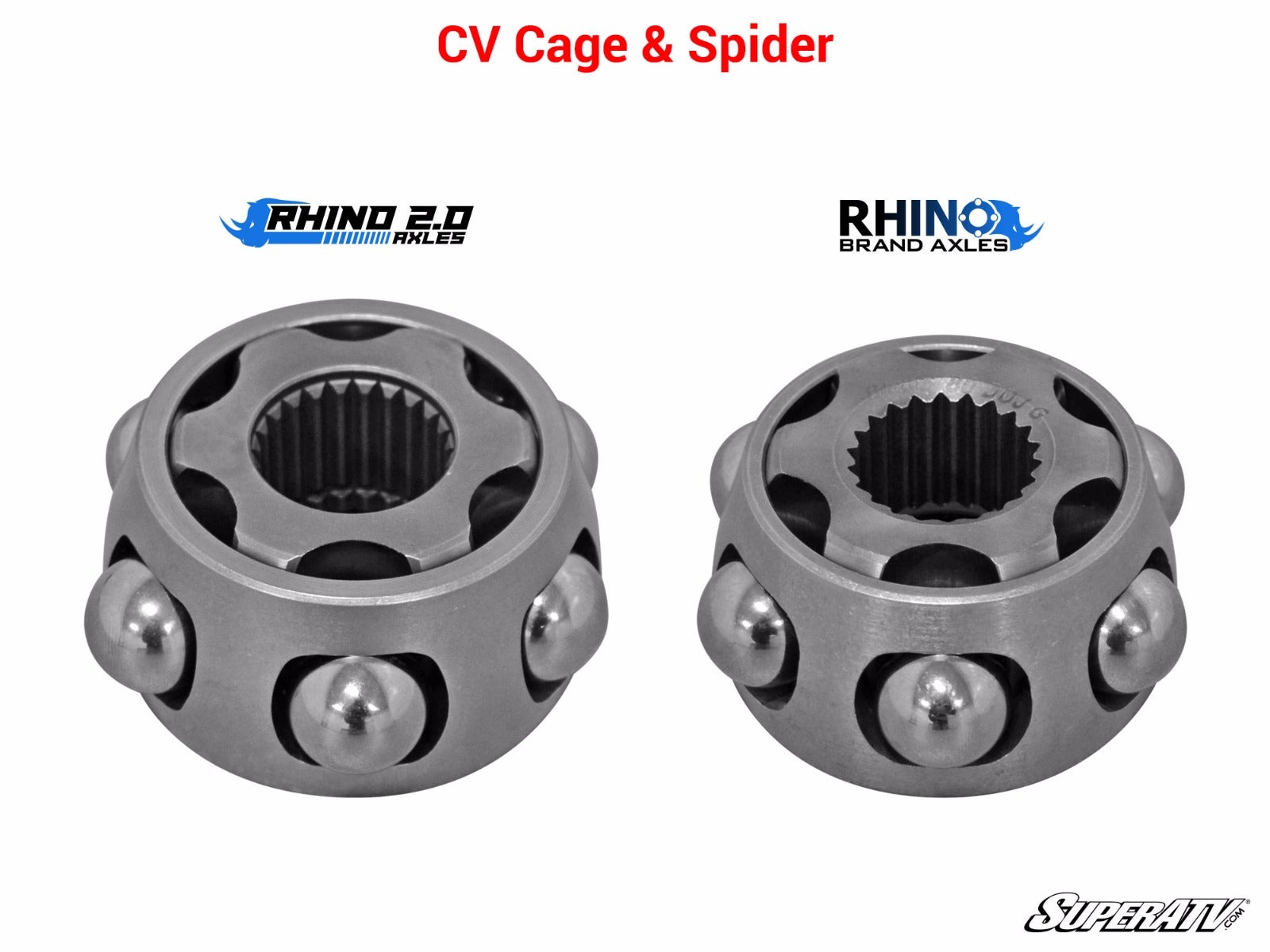 Rhino 2.0 RZR XP Turbo +3" Axles