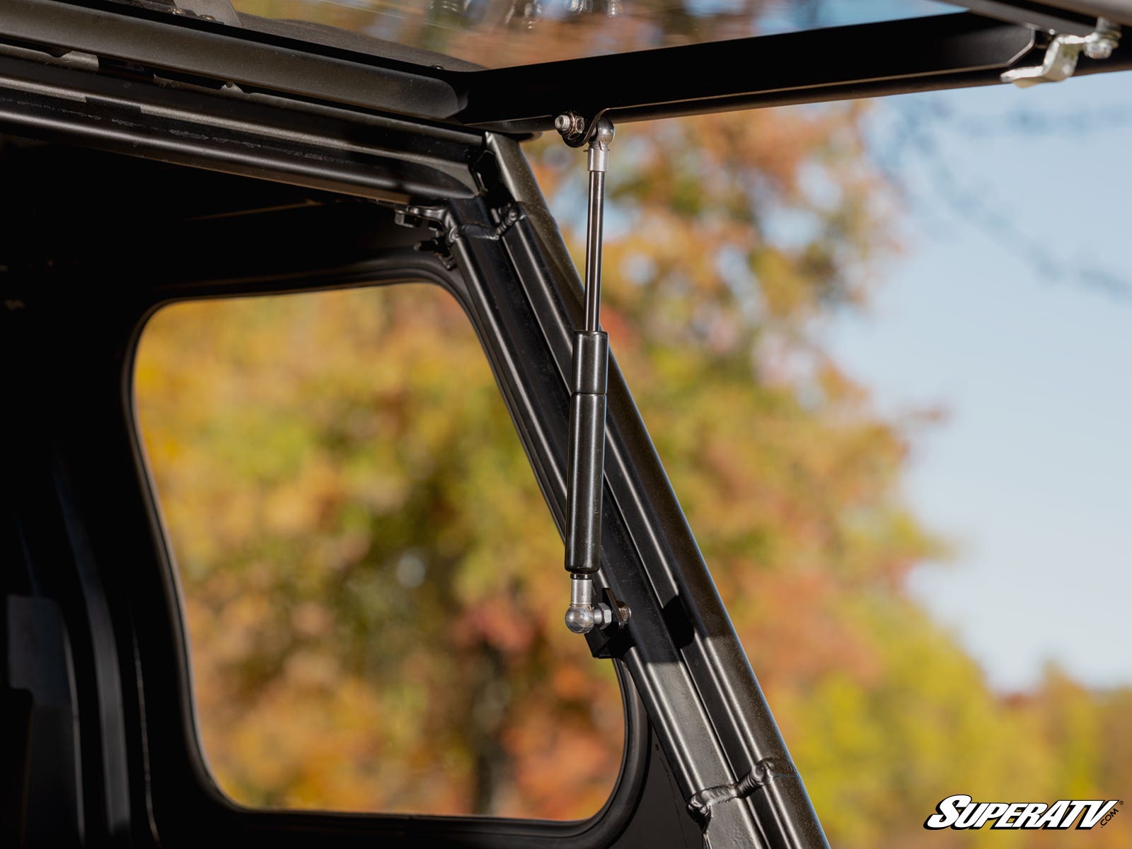 Polaris Xpedition ADV Rear Flip Windshield with Side Windshields Yes Please SuperATV