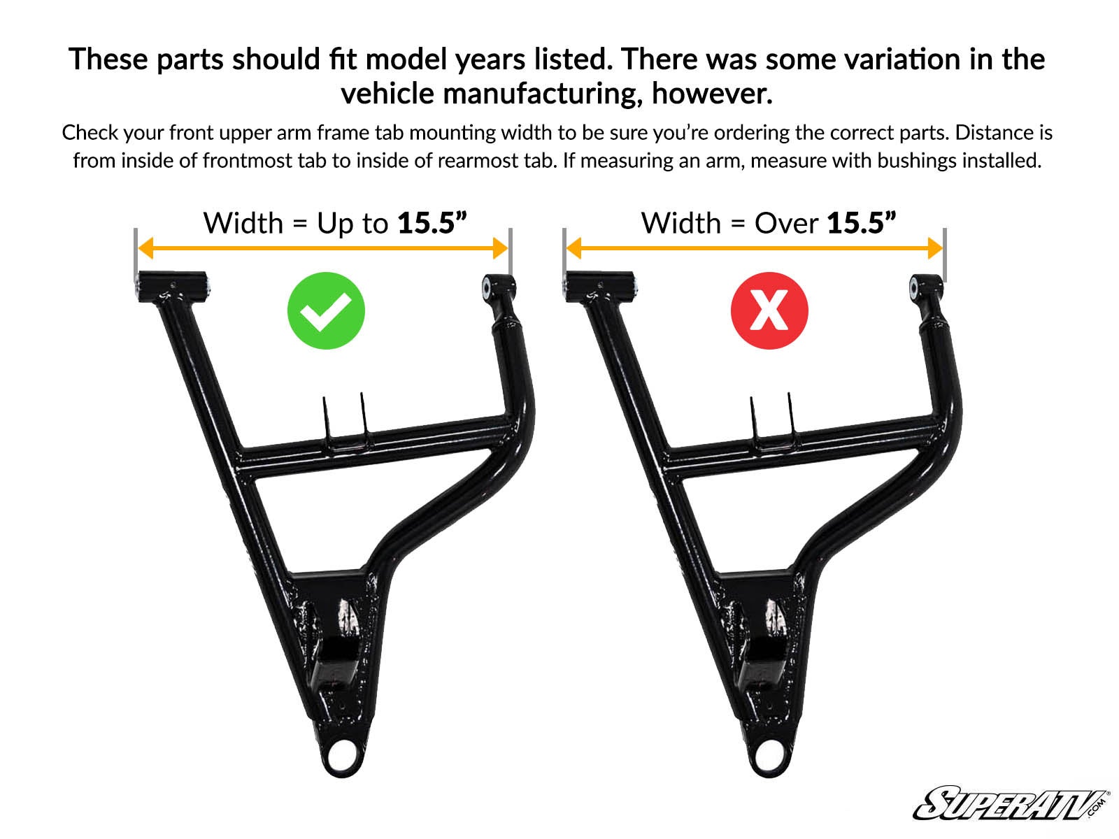 Polaris General 7-10" Lift Kit